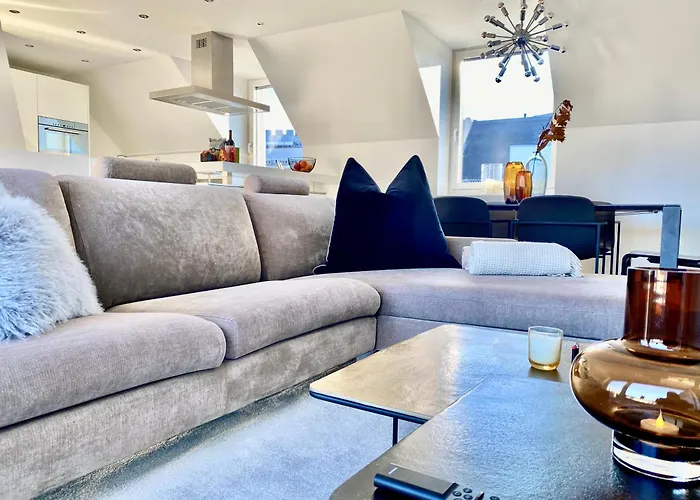 דירה Horizon Maisonette Penthouse Bahnhofstrasse ציריך