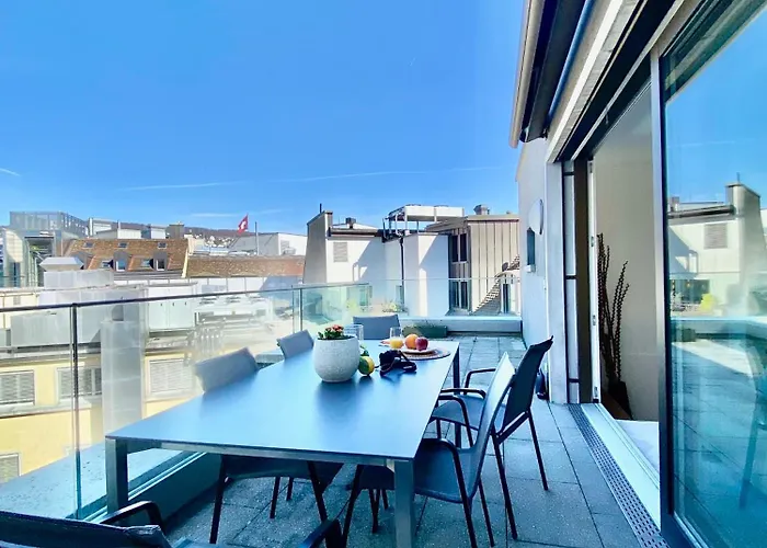 דירה Horizon Maisonette Penthouse Bahnhofstrasse *