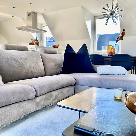 Apartament Horizon Maisonette Penthouse Bahnhofstrasse Zurych